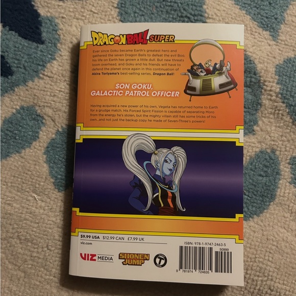 Manga Dragon Ball Super Paperback - White, Red, Yellow, Black, Blue - Picture 2 of 3